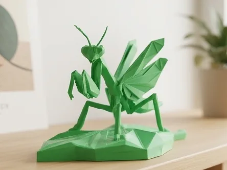 Богомол «Багамол» в стиле Low Poly