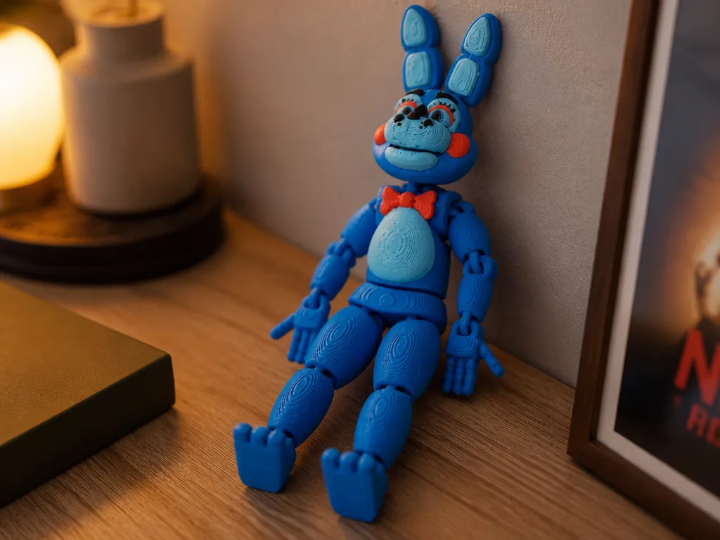 Шарнирная игрушка «Кролик Бонни» — FNAF