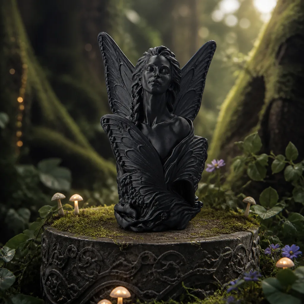 Midnight Chrysalis – изящный бюст феи с крыльями