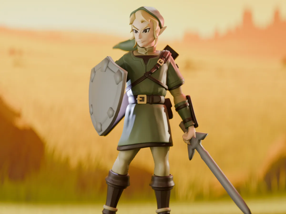 Линк из Legend of Zelda — коллекционная фигурка