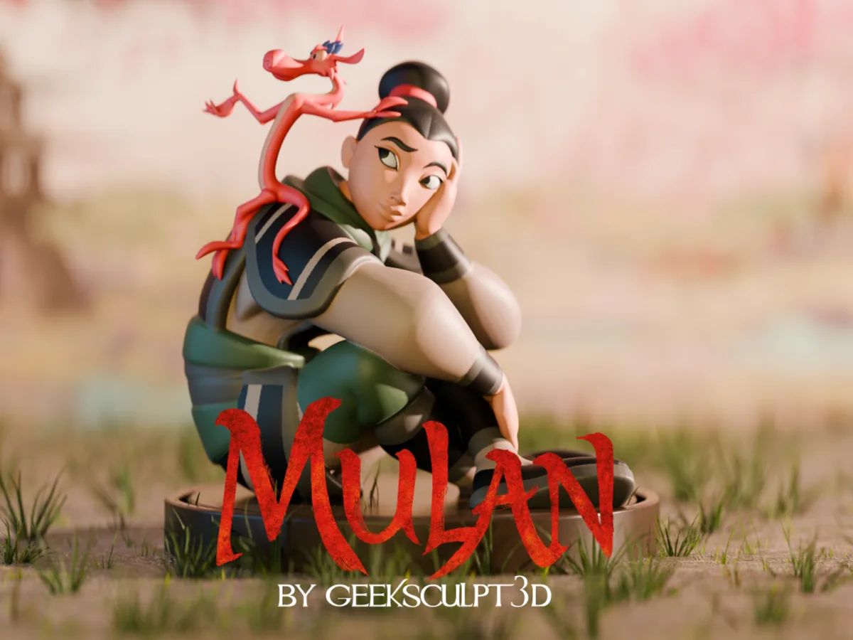 Мулан и Мушу — фигурки для фанатов Disney