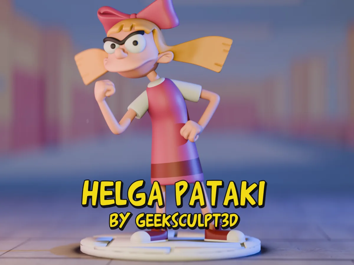 Фигурка Хельги Патаки из «Эй, Арнольд!»