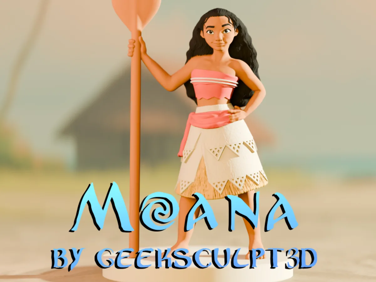 Фигурка Моаны — Дисней, фан-арт