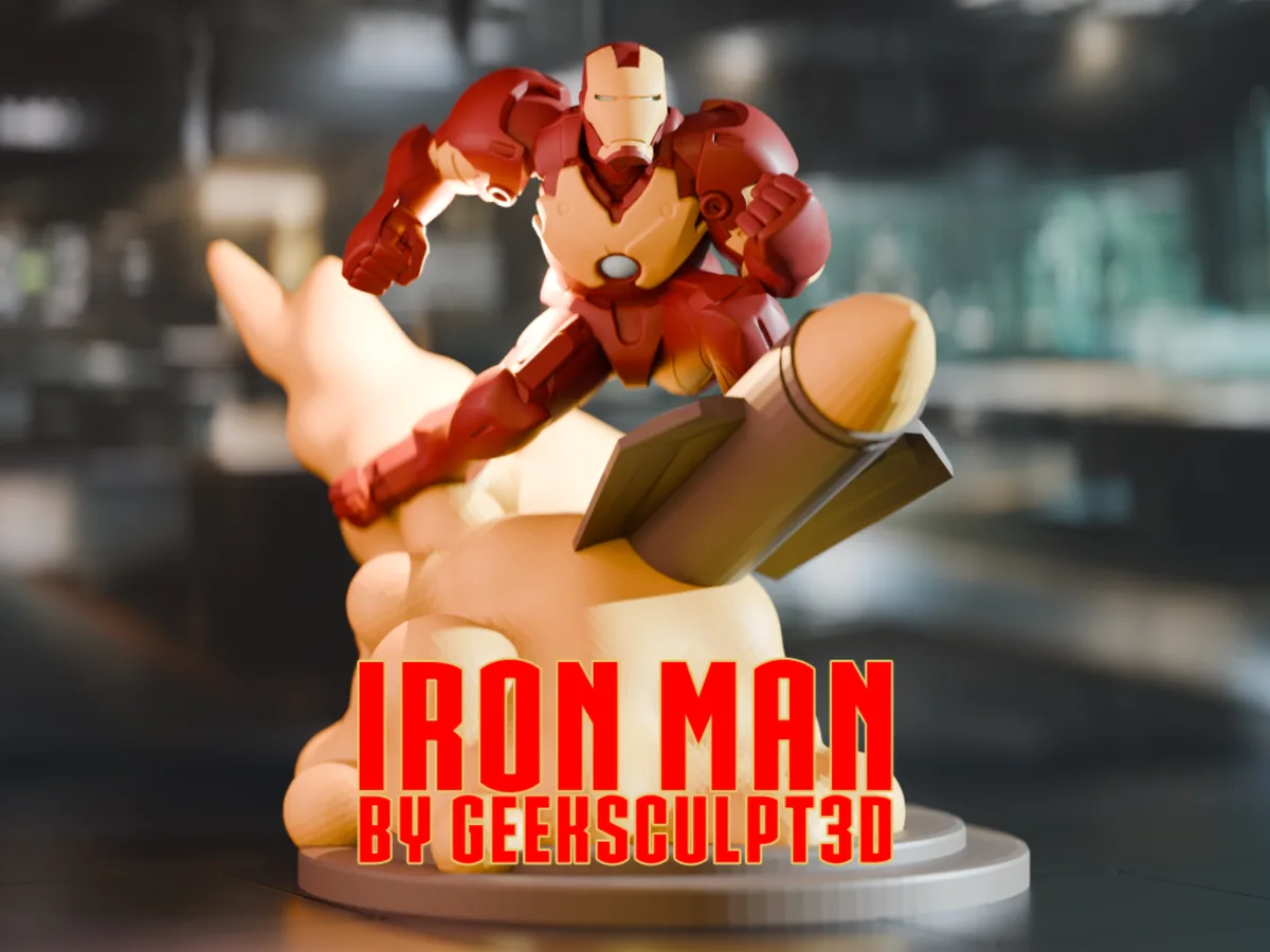 Железный Человек — модель для поклонников Marvel