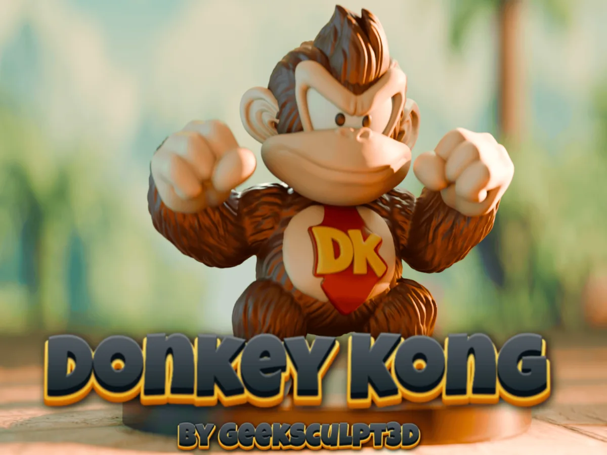 Фигурка Донки Конга — культовый персонаж Nintendo