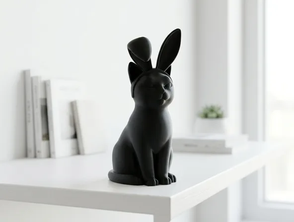 Кот-зайка — кошка с заячьими ушками