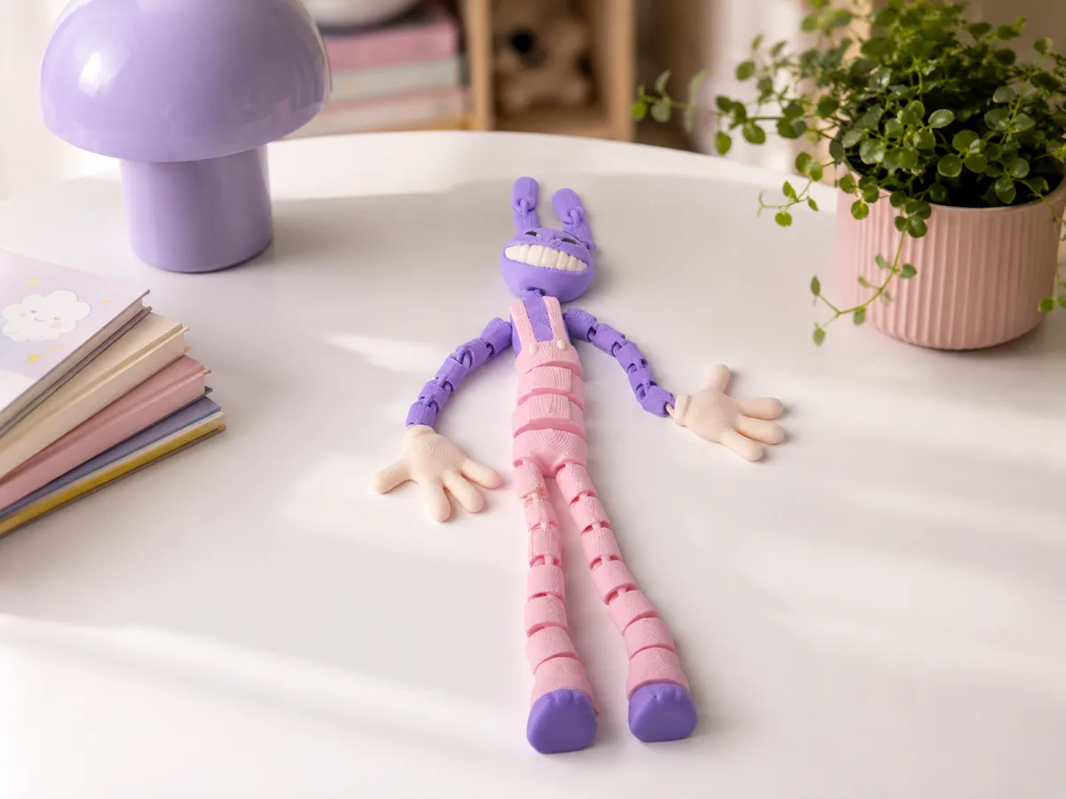 Гибкая игрушка Джакс из «Удивительного цифрового цирка»