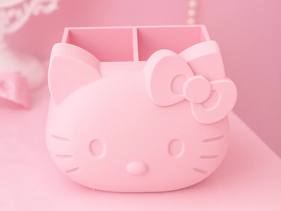 Органайзер Hello Kitty — розовый держатель для ручек