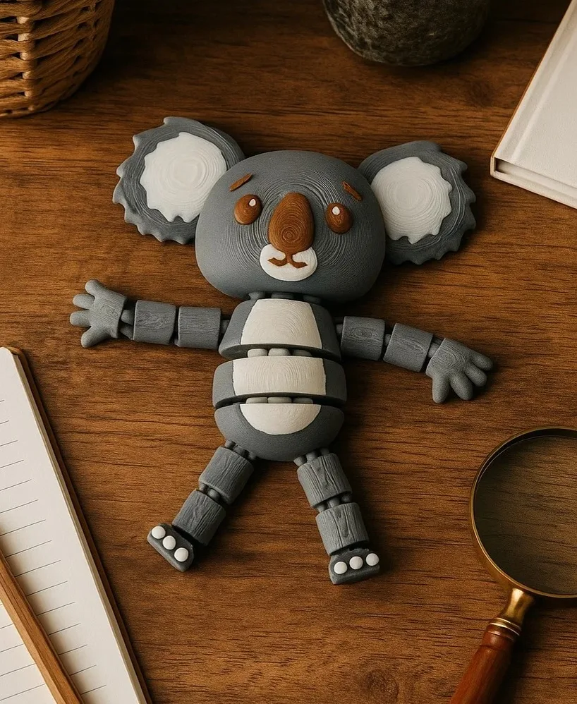 Коала — гибкая шарнирная игрушка