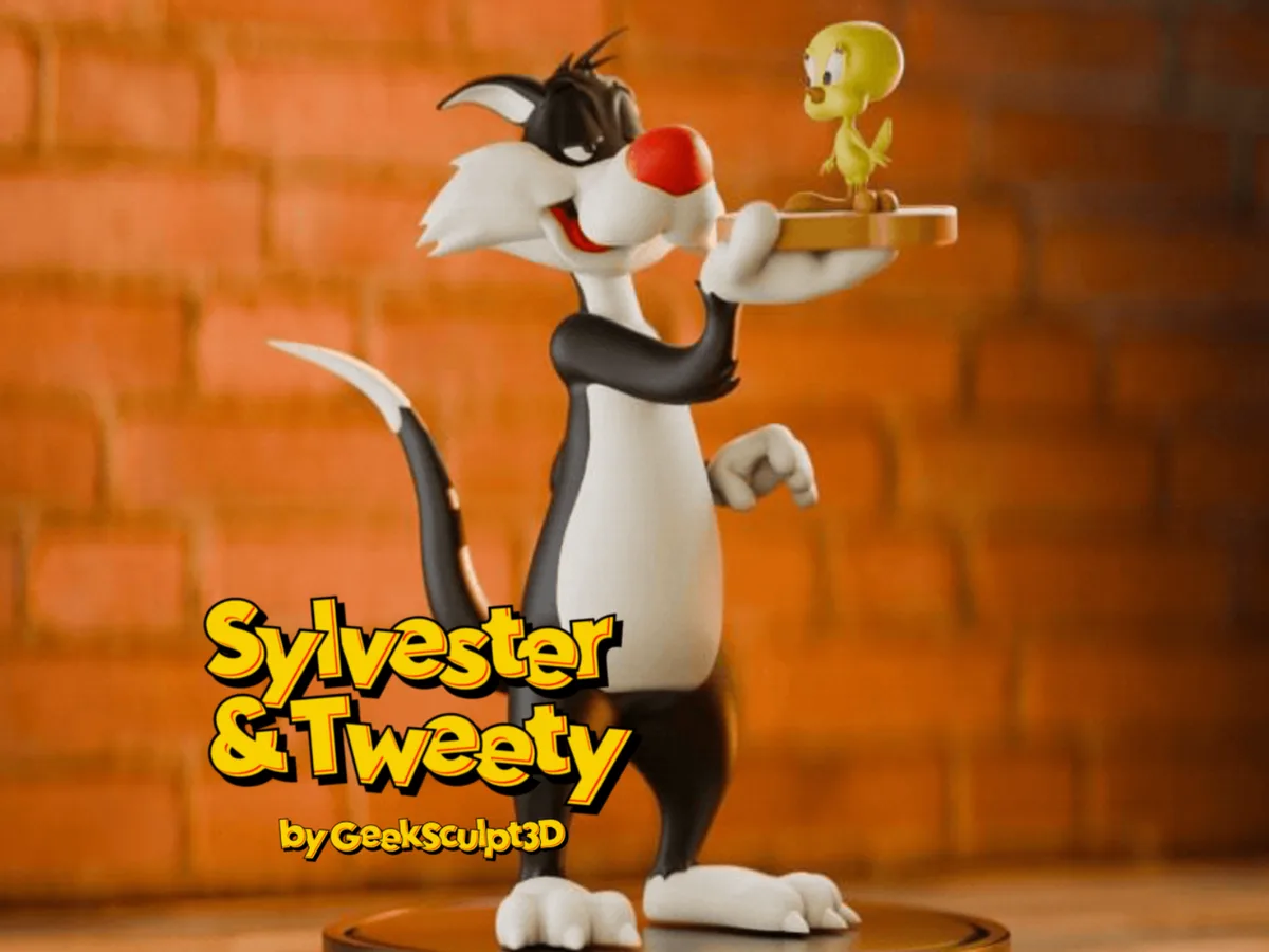 Фигурка Сильвестра и Твити — для фанатов Looney Tunes