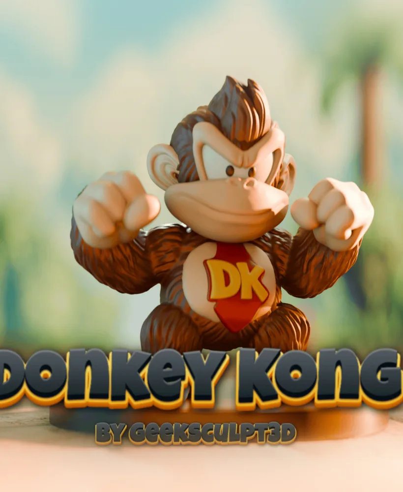 Фигурка Донки Конга — персонаж Nintendo для коллекционеров
