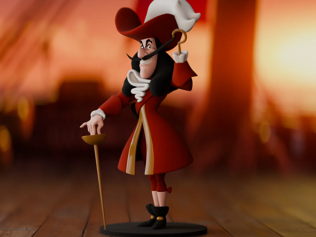 Фигурка Капитана Крюка из «Питера Пэна» Disney