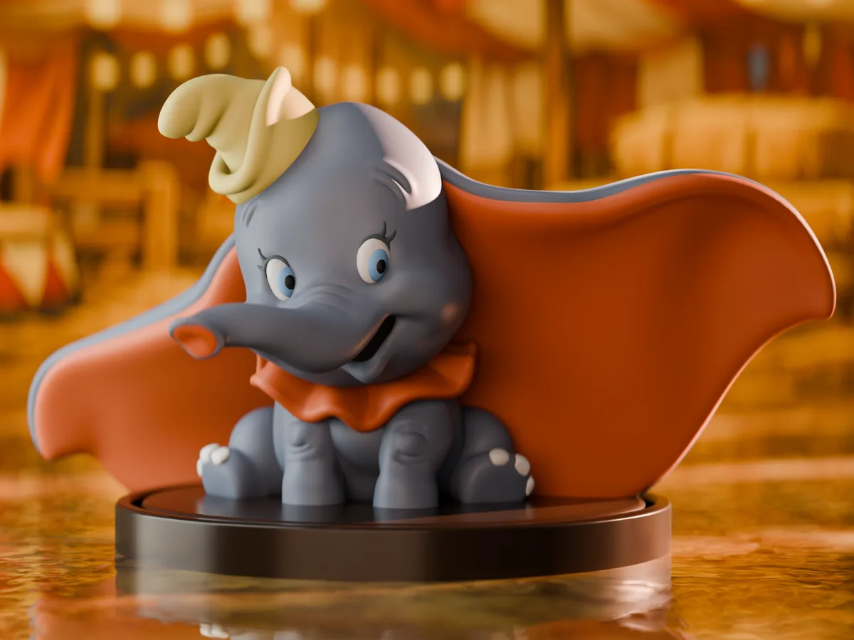 Дамбо Disney — коллекционная фигурка летящего слонёнка