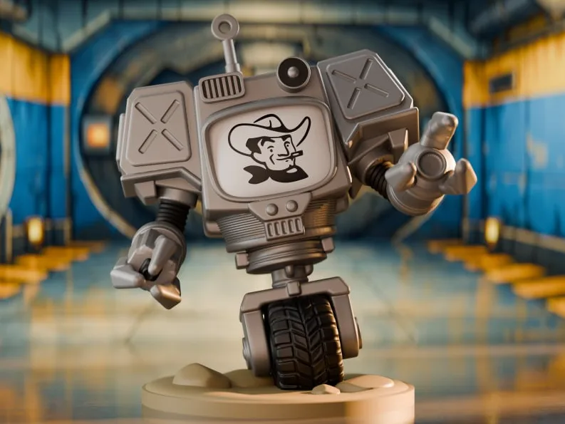 Коллекционная фигурка робота-секьюритрона Fallout